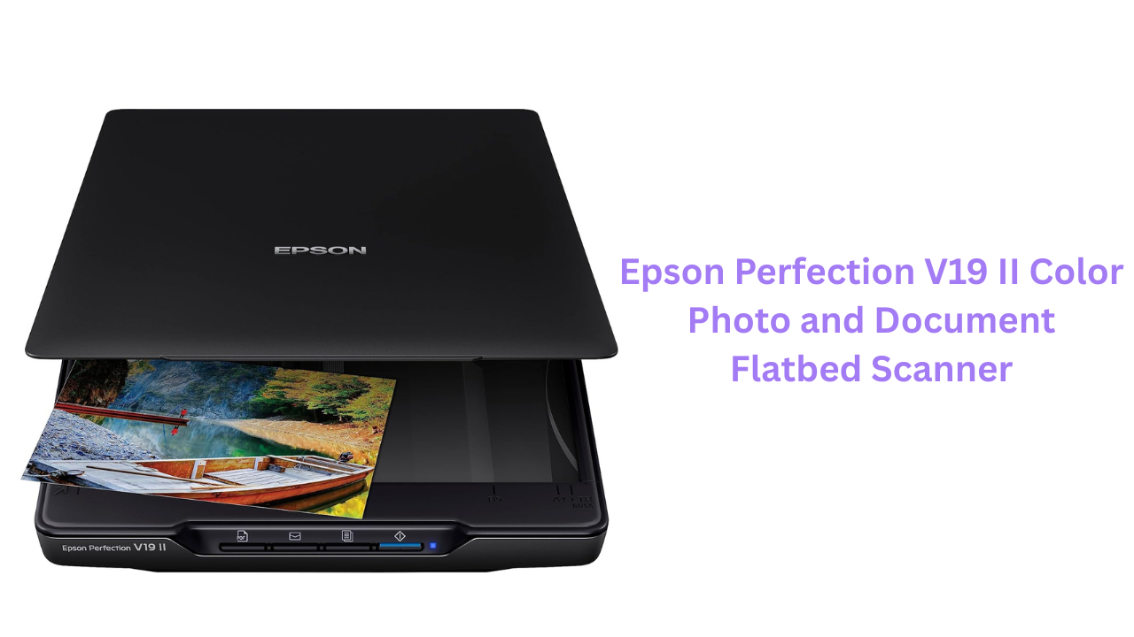 Epson Perfection V19 II: High-Resolution Flatbed Scanner for Everyday Use
