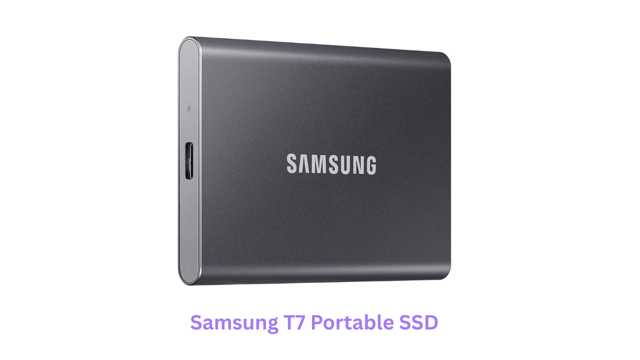 Samsung T7 Portable SSD 2TB – Fast, Secure & Ready