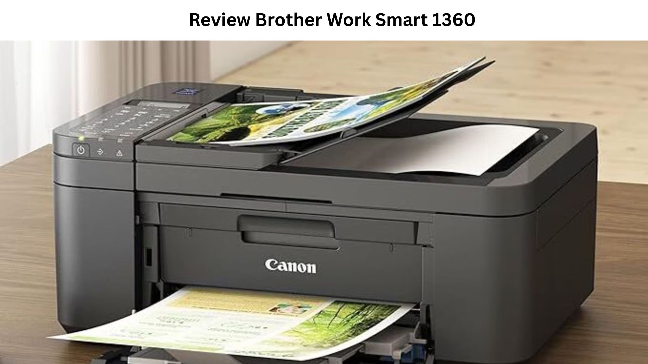 Brother Work Smart 1360 Wireless Color Inkjet All-in-One Printer Review